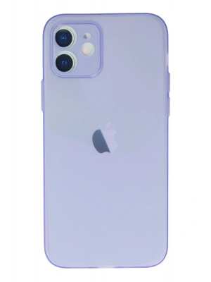 Newface iPhone 12 Kılıf Puma Silikon - Mor