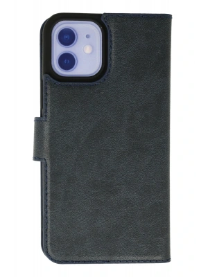 Newface iPhone 12 Kılıf Trend S Plus Kapaklı Kılıf - Lacivert