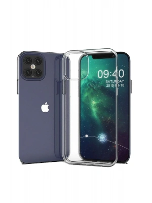Newface iPhone 12 Mini Kılıf Lüx Şeffaf Silikon