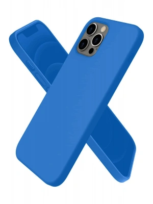 Newface iPhone 12 Pro Kılıf First Silikon - Mavi