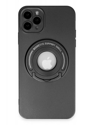 Newface iPhone 12 Pro Kılıf Lukka Magneticsafe Kapak - Siyah