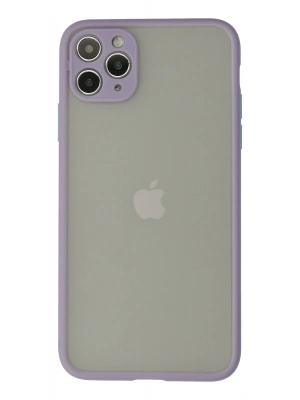 Newface iPhone 12 Pro Kılıf Montreal Silikon Kapak - Mor