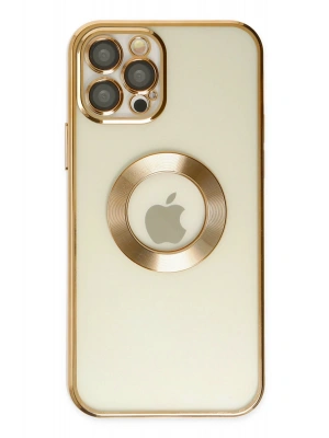 Newface iPhone 12 Pro Kılıf Slot Silikon - Gold
