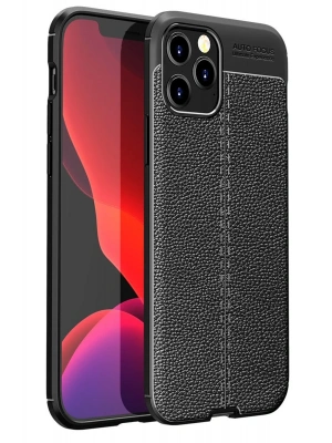 Newface iPhone 12 Pro Max Kılıf Auto Focus Kapak - Siyah