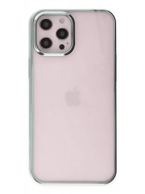 Newface iPhone 12 Pro Max Kılıf Element Silikon - Yeşil