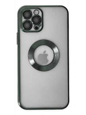 Newface iPhone 12 Pro Max Kılıf Slot Silikon - Köknar Yeşili