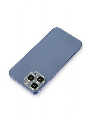 Newface iPhone 12 Pro Metal Kamera Lens Koruma Cam - Açık Yeşil