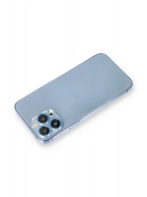 Newface iPhone 12 Pro Shine Kamera Lens Koruma Cam - Mavi