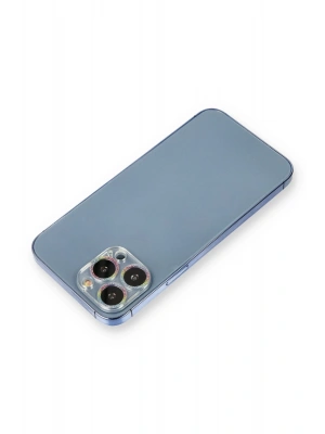 Newface iPhone 12 Pro Shine Kamera Lens Koruma Cam - Rainbow