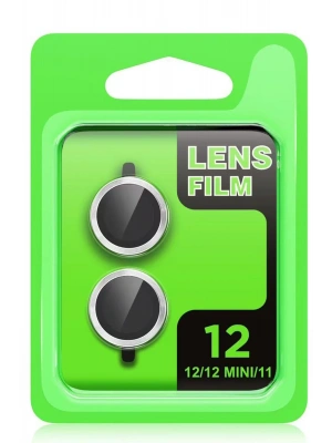 Newface iPhone 12 Raze Metal Kamera Lens - Kırmızı