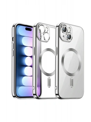 Newface iPhone 13 Kılıf Kross Magneticsafe Kapak - Titan Gri