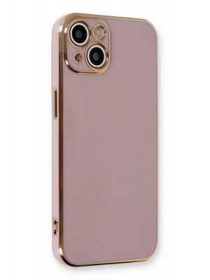 Newface iPhone 13 Kılıf Volet Silikon - Mor