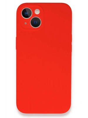 Newface iPhone 13 Mini Kılıf Lansman Legant Silikon - Kırmızı