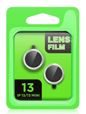 Newface iPhone 13 Mini Raze Metal Kamera Lens - Mavi