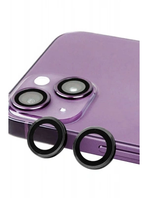 Newface iPhone 13 Mini Raze Metal Kamera Lens - Siyah