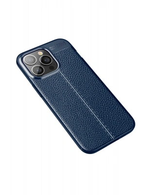 Newface iPhone 13 Pro Kılıf Auto Focus Kapak - Lacivert