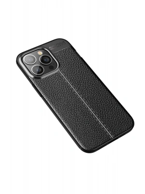 Newface iPhone 13 Pro Kılıf Auto Focus Kapak - Siyah