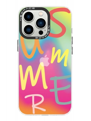 Newface iPhone 13 Pro Kılıf Estoril Desenli Kapak - Estoril - 3