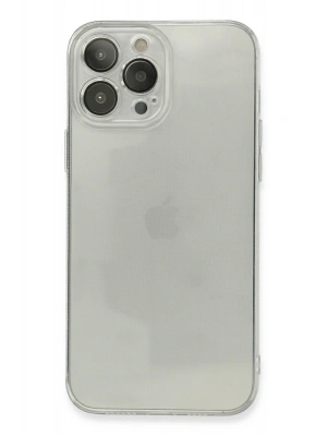 Newface iPhone 13 Pro Kılıf Fly Lens Silikon - Şeffaf