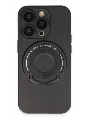 Newface iPhone 13 Pro Kılıf Lukka Magneticsafe Kapak - Siyah