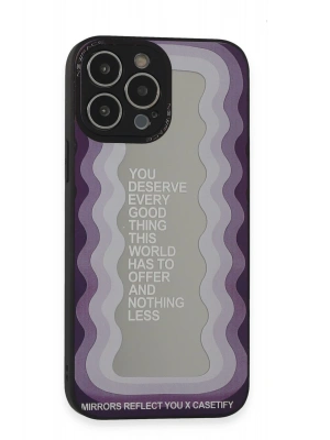 Newface iPhone 13 Pro Kılıf Mirror Desenli Kapak - Mirror - 5