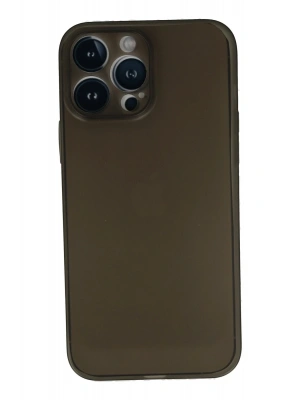 Newface iPhone 13 Pro Kılıf PP Ultra İnce Kapak - Gri