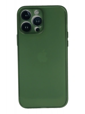 Newface iPhone 13 Pro Kılıf PP Ultra İnce Kapak - Yeşil