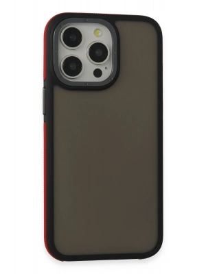 Newface iPhone 13 Pro Max Harvel Kapak - Kırmızı