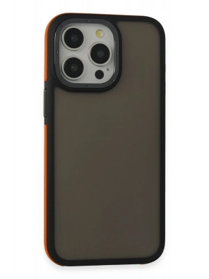 Newface iPhone 13 Pro Max Harvel Kapak - Turuncu