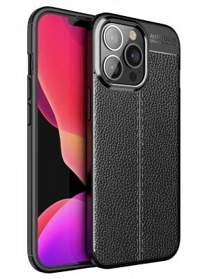 Newface iPhone 13 Pro Max Kılıf Auto Focus Kapak - Siyah