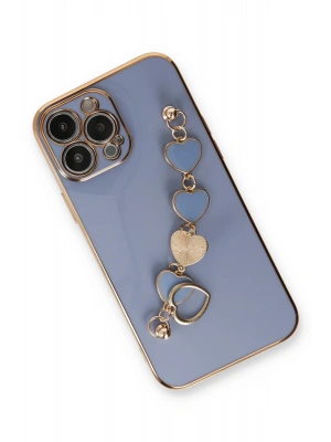 Newface iPhone 13 Pro Max Kılıf Esila Silikon - Gri