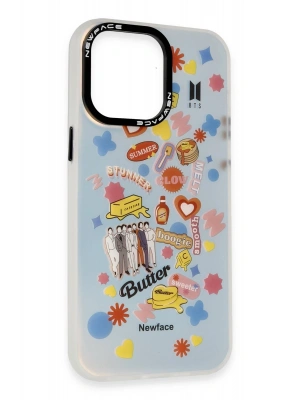 Newface iPhone 13 Pro Max Kılıf Estoril Desenli Kapak - Estoril - 16