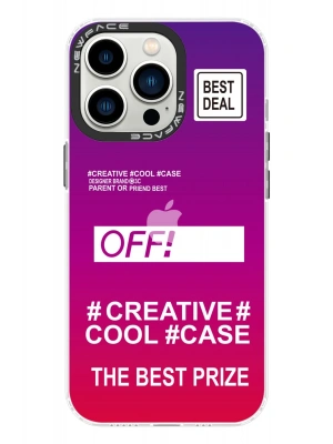 Newface iPhone 13 Pro Max Kılıf Estoril Desenli Kapak - Estoril - 9