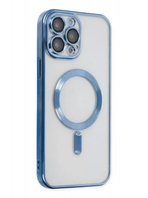 Newface iPhone 13 Pro Max Kılıf Kross Magneticsafe Kapak - Sierra Blue