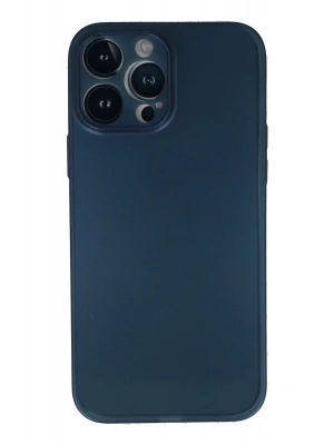 Newface iPhone 13 Pro Max Kılıf PP Ultra İnce Kapak - Mavi