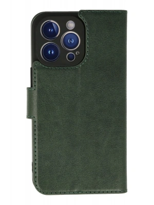 Newface iPhone 13 Pro Max Kılıf Trend S Plus Kapaklı Kılıf - Yeşil