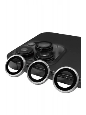 Newface iPhone 13 Pro Max Raze Metal Kamera Lens - Gümüş