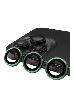 Newface iPhone 13 Pro Raze Metal Kamera Lens - Yeşil