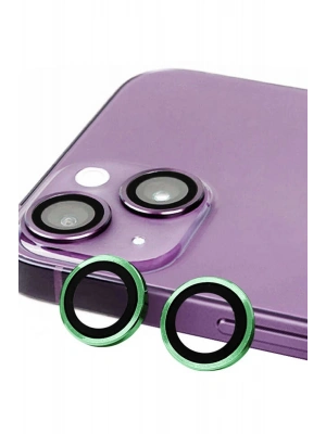 Newface iPhone 13 Raze Metal Kamera Lens - Yeşil