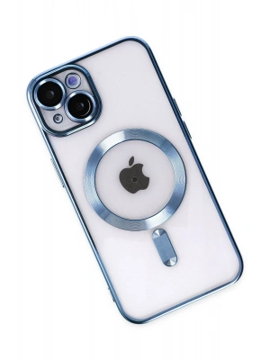 Newface iPhone 14 Kılıf Kross Magneticsafe Kapak - Sierra Blue