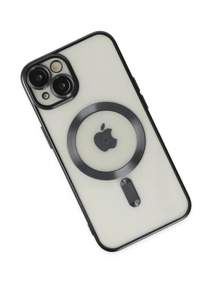 Newface iPhone 14 Kılıf Kross Magneticsafe Kapak - Siyah