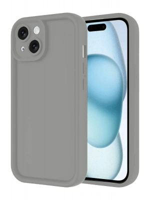 Newface iPhone 14 Kılıf Viera Silikon - Gri