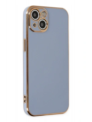 Newface iPhone 14 Kılıf Volet Silikon - Mavi