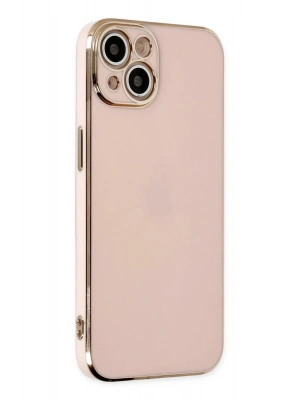 Newface iPhone 14 Kılıf Volet Silikon - Pembe