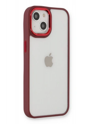 Newface iPhone 14 Plus Kılıf Dora Kapak - Kırmızı