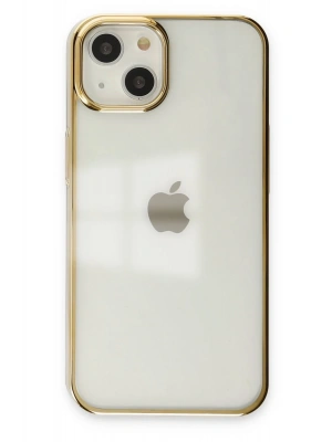 Newface iPhone 14 Plus Kılıf Element Silikon - Gold
