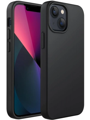 Newface iPhone 14 Plus Kılıf First Silikon - Siyah