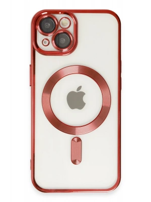 Newface iPhone 14 Plus Kılıf Kross Magneticsafe Kapak - Kırmızı