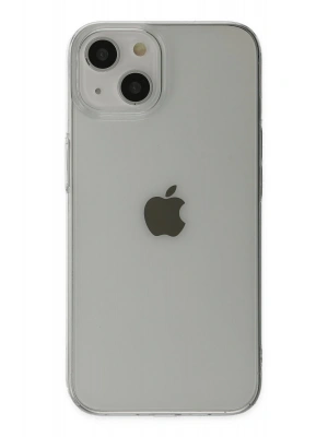 Newface iPhone 14 Plus Kılıf Pc Sert Şeffaf Kapak - Şeffaf