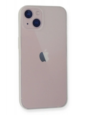Newface iPhone 14 Plus Kılıf PP Ultra İnce Kapak - Beyaz